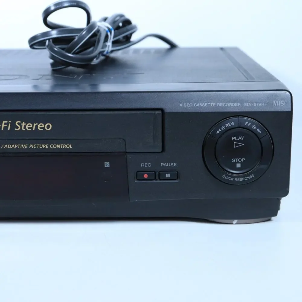 Sony SLV-679HF VCR VHS Player Recorder Hi-Fi Stereo Tested Working NO REMOTE